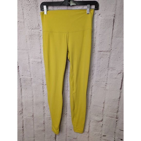 lululemon athletica Pants - lululemon Align High-Rise Pant 28" in Soleil Yellow Size 8